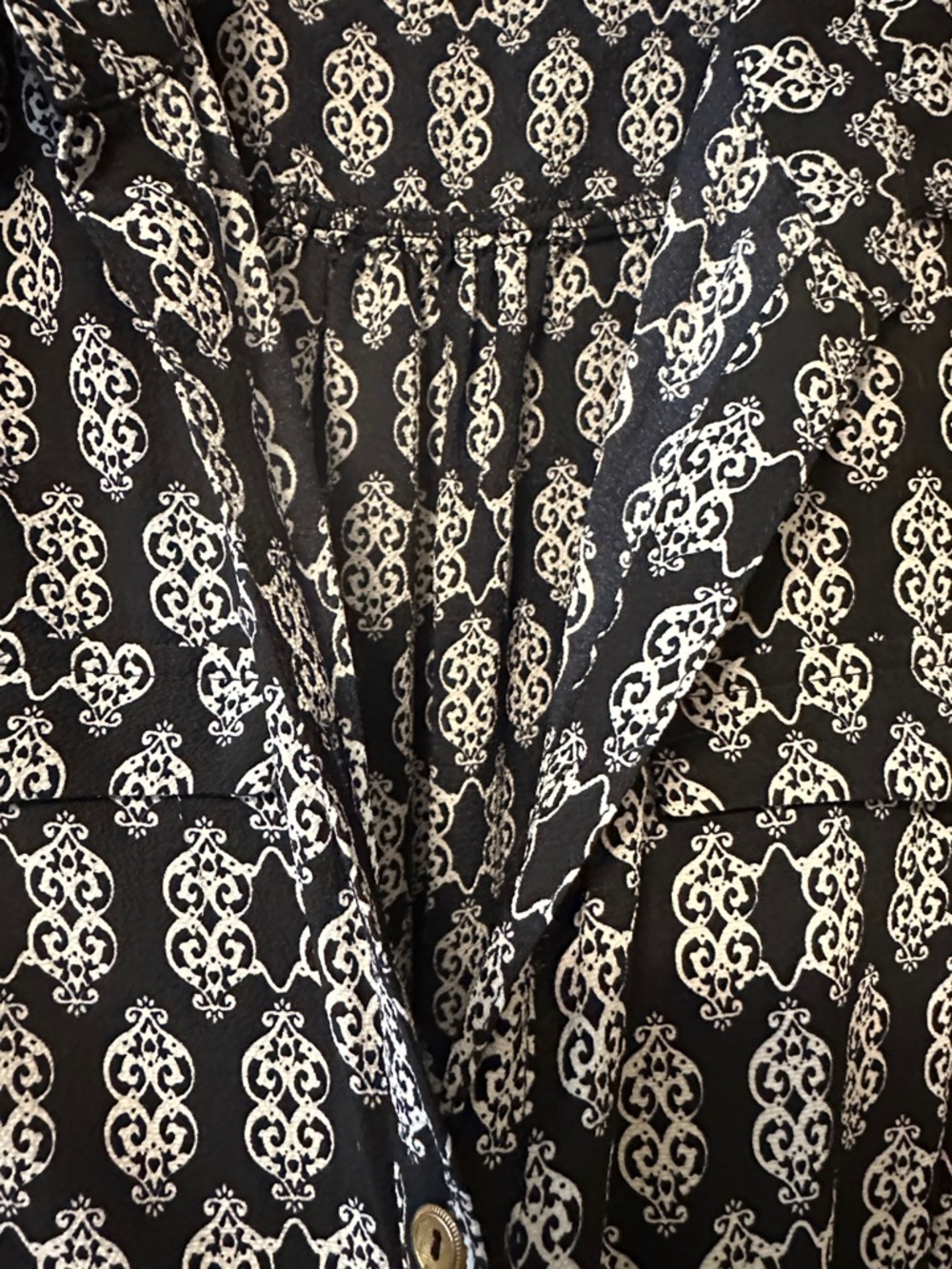 Ryan Mitchell Sleeveless Printed Jumpsuit with 2 side pockets - Picture 4 of 10